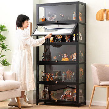Blind box storage display rack lego figure shelf transparent