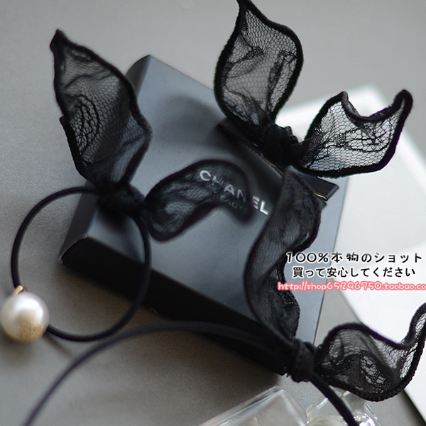 Trẻ em tiara phụ kiện tóc kẹp tóc đen ren tai công chúa kẹp tóc cô gái headband cô gái tóc vòng cao su ban nhạc dây đầu kẹp tóc sau