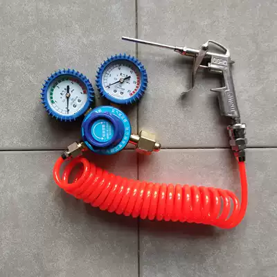 Shandong construction oxygen national standard steel cylinder 40 liters 8LO210 liters aquarium fish packing gun pressure reducing valve