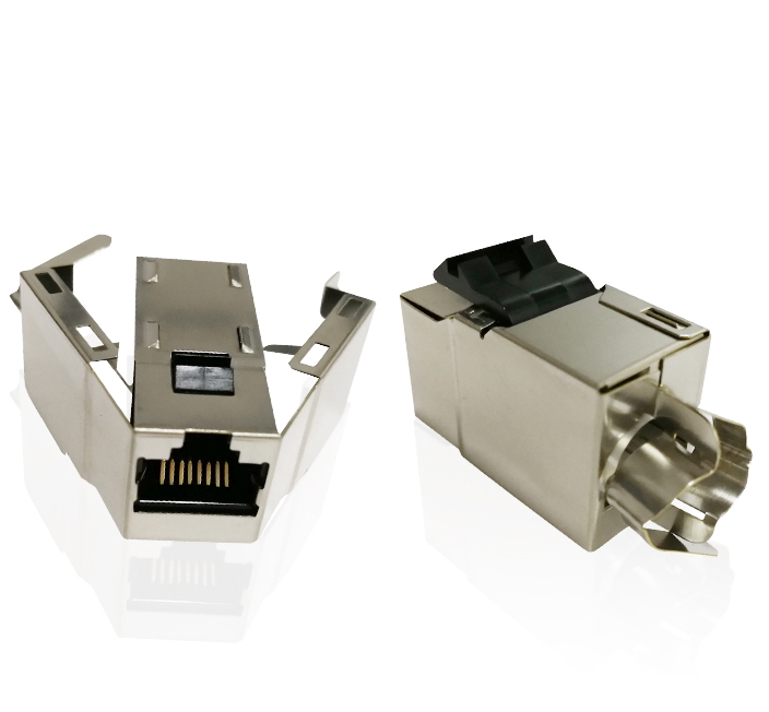 CommScope Class 6 Shielding Module 1375188-1 FTP Shielding Gigabit RJ45 Computer Module Connector