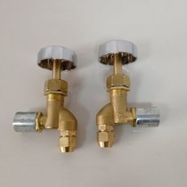 Pot stove gas valve system Commercial hotel hotel school stove fire gas system Copper metal switch Curved needle system