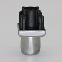 38 square semi-steel adjustment feet Plastic support legs Shelf work Lotus table milk tea bar foot furniture leveling foot plug