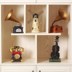 máy phát nhạc đĩa Đồ trang trí retro mới máy đồ chơi thủ công cổ Trung Quốc trang trí kỷ lục phong cách châu Âu bốn mùa mới - Máy hát 	máy nghe nhạc đĩa than victrola Máy hát