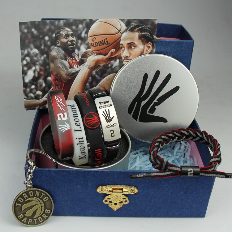 All-Star Raptors Leonard Leonard Basketball Bracelet Silicone Luminous Woven Bracelet Limited Edition
