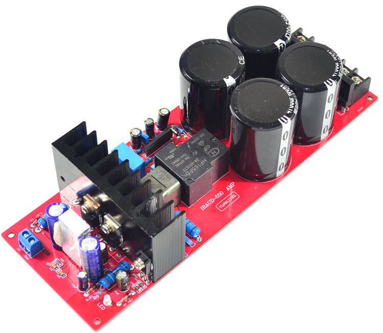 YJ00156-IRS2092 Single channel D type amplifier (dual rectifier band protection)