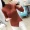 Áo len mỏng nữ 2019 đầu thu mới mặc bên ngoài hốc lưới màu đỏ in thủy triều bất thường áo len trắng tinh - Áo len