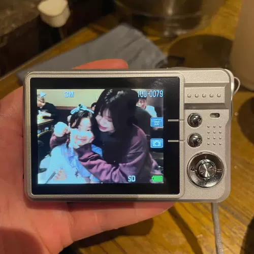 Цифровая ретро камера для школьников, карточки, подарок на день рождения