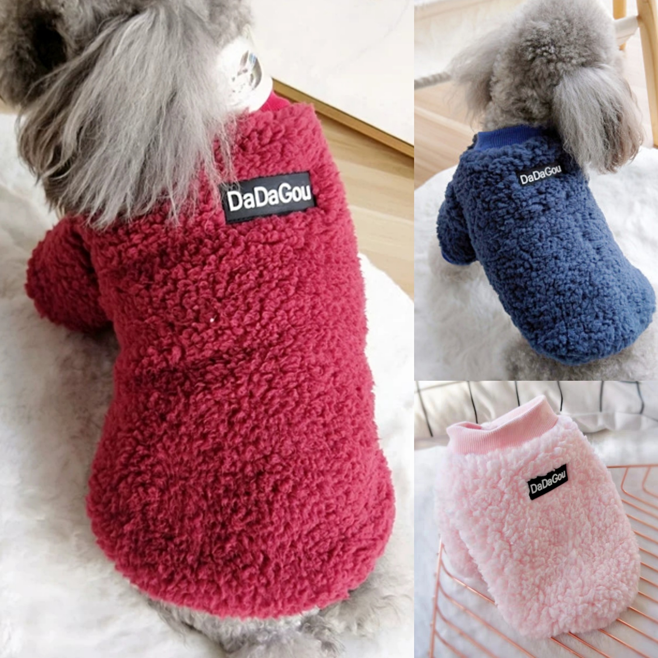 Cotton flannel Pet clothes small dogs clothes kittens Snow Narefa