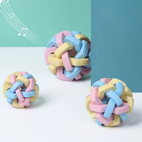 Игрушка без запаха, интерактивный колокольчик, домашний питомец, издает звуки, кот