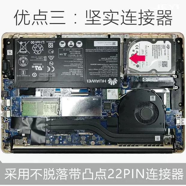 cánh HW2SSD tốt nhất Huawei MATEBOOK D máy tính xách tay cứng dòng dữ liệu thứ hai chuyển đổi dây cáp - Phụ kiện máy tính xách tay màn hình chống nhìn trộm laptop
