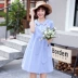 Váy bà bầu mùa hè 2019 đầu hè mới phù hợp với thời trang mang bầu cho bà bầu mùa hè đầm xuân hè - Áo thai sản dam bau Áo thai sản