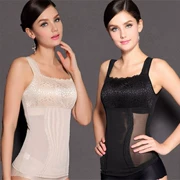 Tingmei chính thức cửa hàng hàng đầu corset bụng eo không có dấu vết corset mùa hè mỏng ràng buộc Slim áo sơ mi quấn ngực nữ - Corset