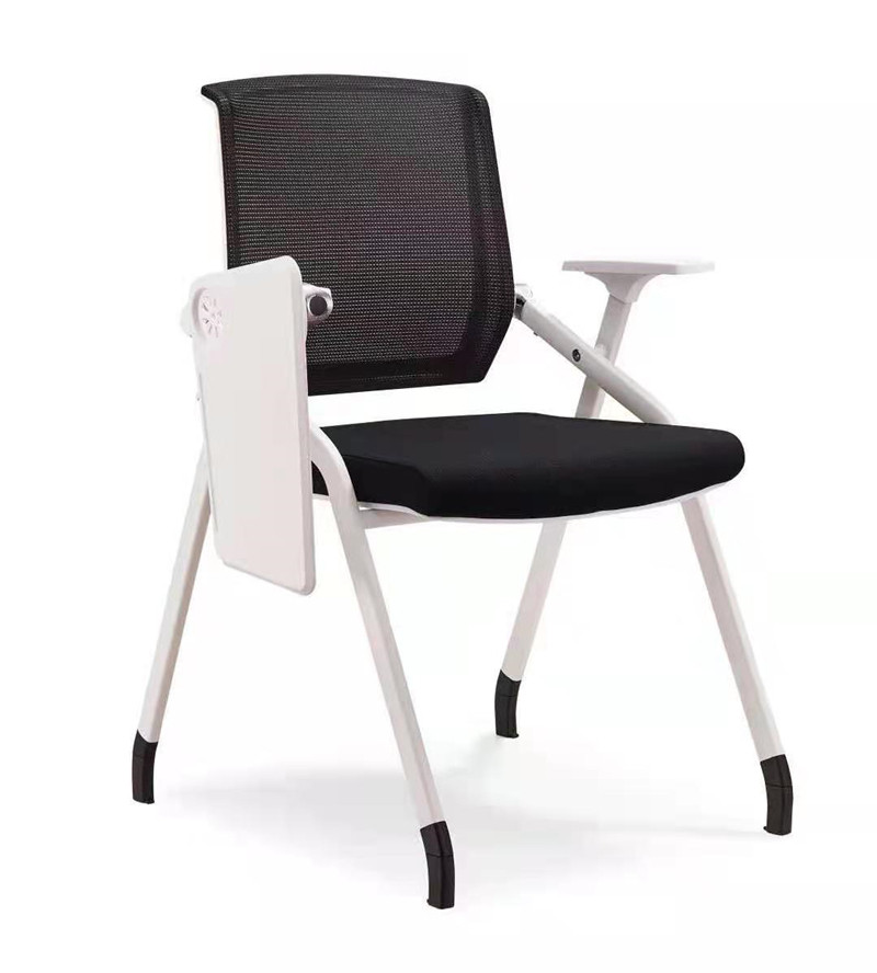 Fashion mesh training chair folding conference chair handwriting board chair table chair integrated meeting office chair business negotiation chair