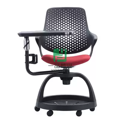 Smart classroom writing chair Export training chair Flip conference chair Table and chair one-piece chair Plus writing board Student chair