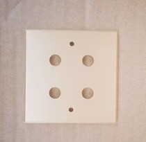 All aluminum American standard power wall plug panel power amplifier cable board (86*86*5)