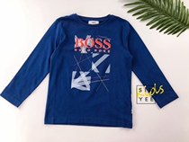 618 ▲ SINYEE kids | BOSS18 Autumn Winter New logo Print Shirt shirt