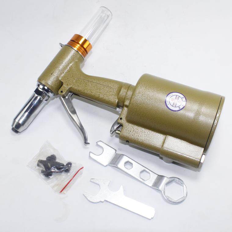 Pneumatic vertical three-claw pull nail gun powerful pneumatic rivet gun 2 4-5 0 pull nail pliers pneumatic core riveting machine