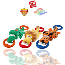 GiGwi is expensive for dog toy pull-ring emulation plush rubber toy for bite-and-tooth pet toy vocallation