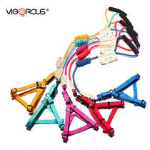 Denim vest-style dog traction rope cat traction rope to prevent break free small dog medium dog strap anti-bite
