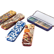 The Palace Museum cultural and creative memorial pencil box Chinese characteristics gift to send foreigners to send foreigners abroad gift study abroad gift