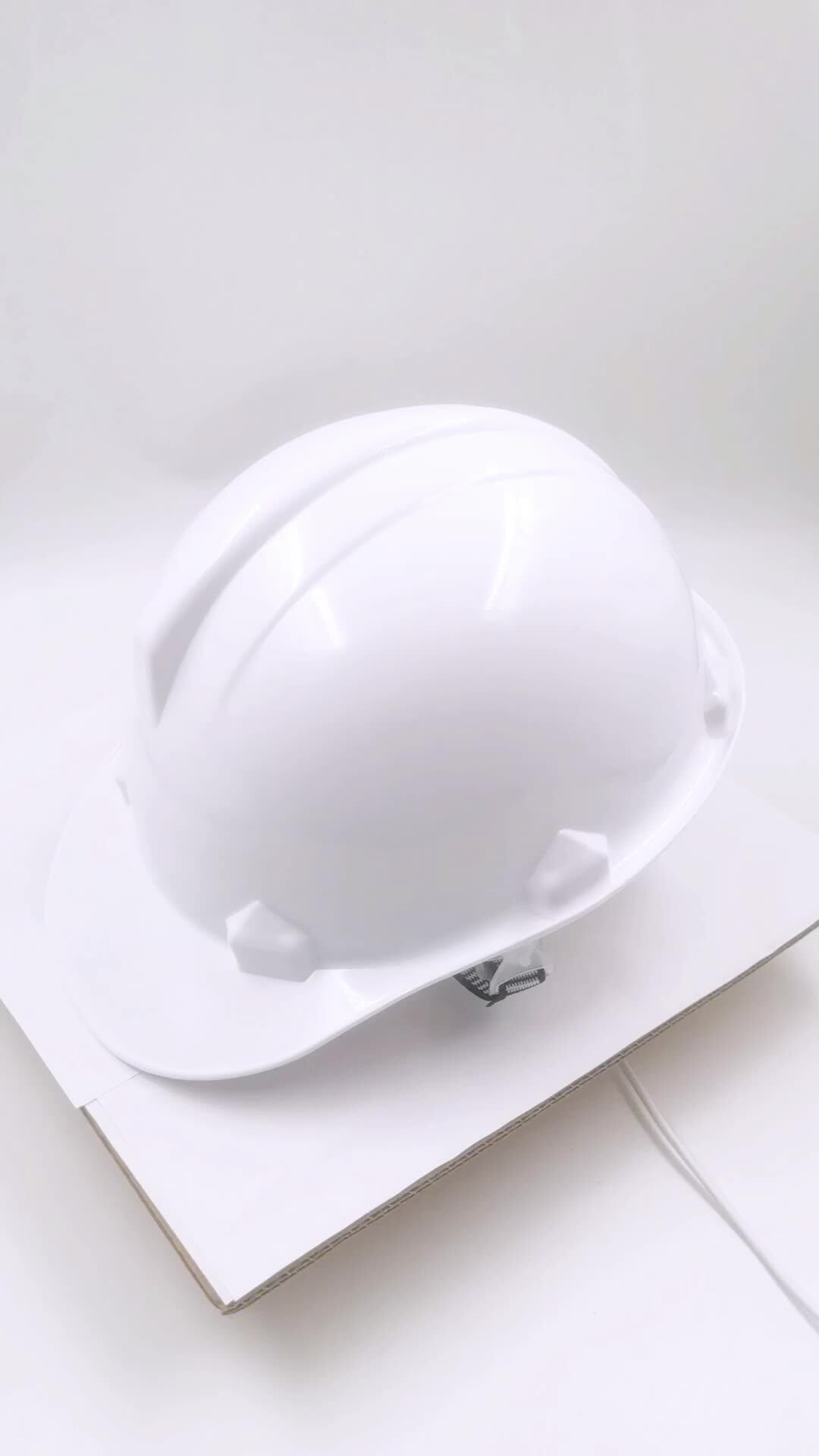 Ce Abs Japanese Construction Industrial Safety Helmet With Chin Strip