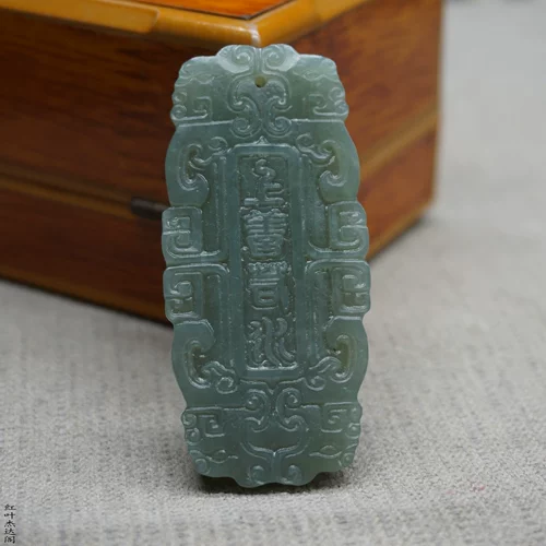 Подвеска из нефрита, природная руда, ханьфу