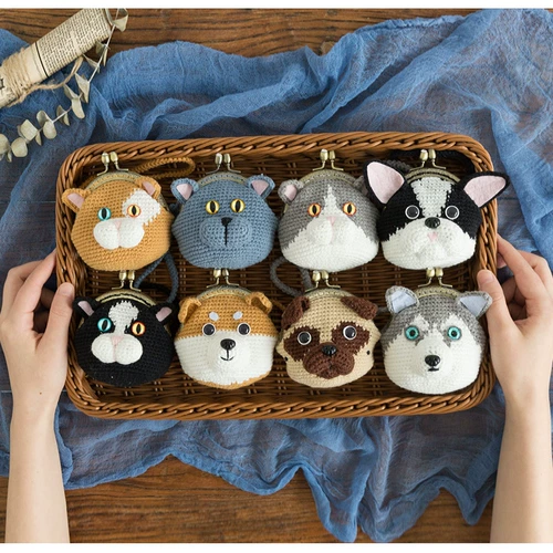 Сумка, плетеный крючок для вязания ручной работы, набор материалов, клубок пряжи, «сделай сам»