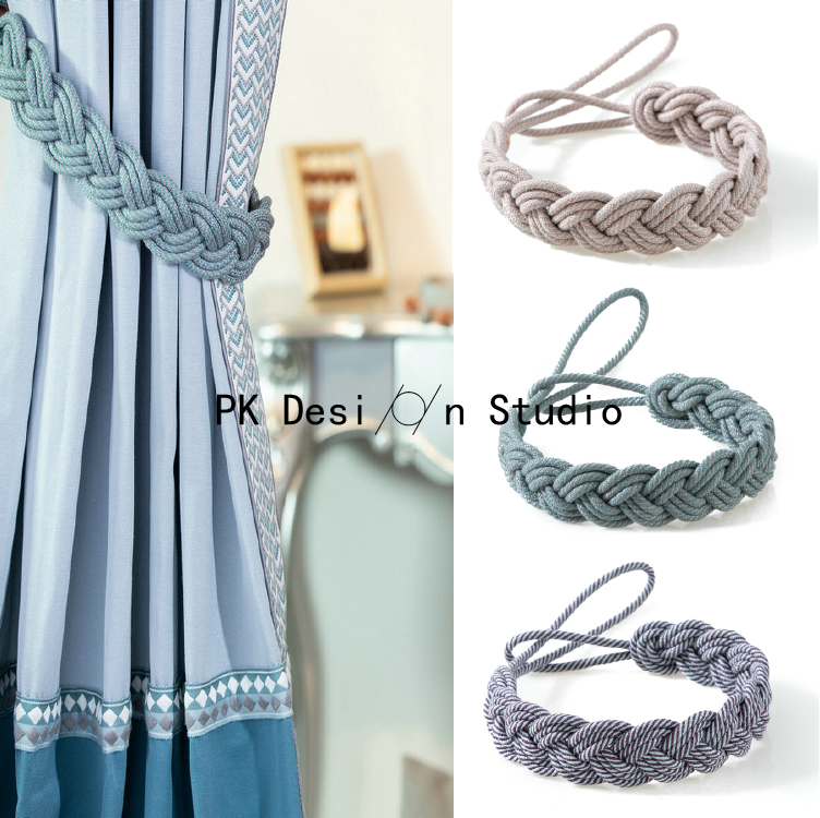 Exit Europe Roaming Nordic Hemp Rope Curtain Strap Nordic Curtain Clasp