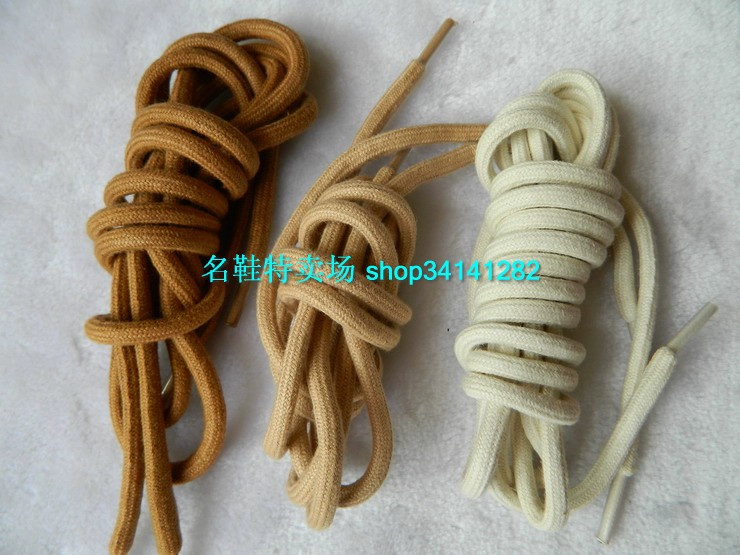 Mở rộng ban đầu ngoài trời laces.CAT dụng cụ giày khởi động quân sự ren 5.5mm sáp thô bông tròn với mai