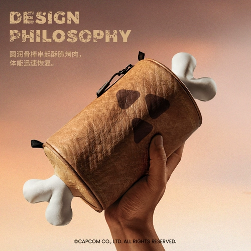 Tomtocx Monster Hunter Shuguang Название -названное жареное мясное мясо на гриле -мешок для мяса на гриле мешок для грильщика T14