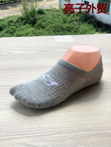 Female Socks Summer Thin Boat Socks Heel Anti Slip Anti-Fall Silicone Spacer Pure Cotton Comfort Mixable Mix