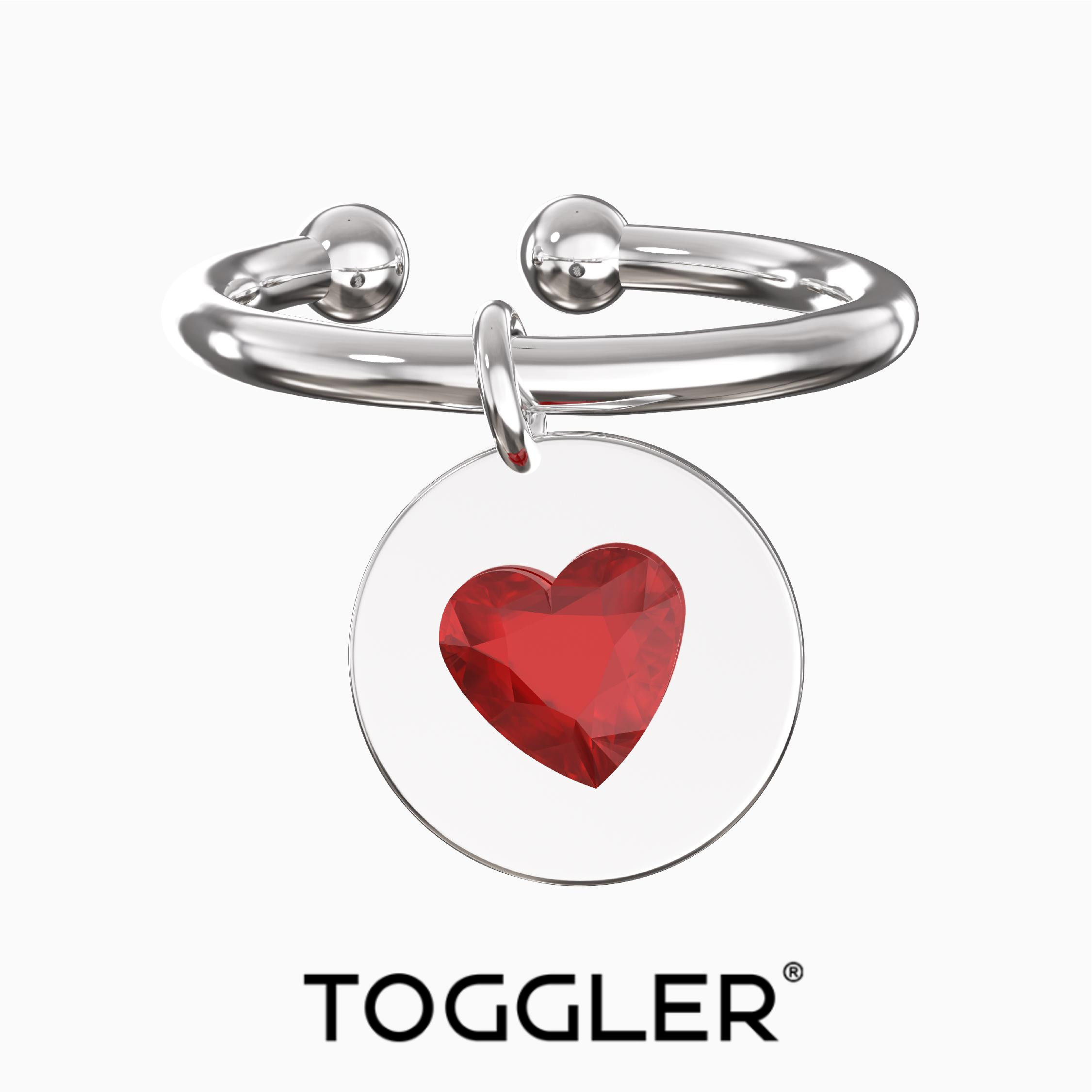 TOGGLER FINANCIAL COLOUR DOUBLE COLLECTION Loving Ear Bone Clip