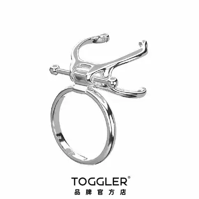 TOGGLER2020ssBeworn series two kinds of Wear fashion personality claw rest ear clip tail ring ring tide