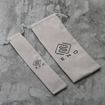 Ino pen pen bag flannel bag large pen bag can hold about ten pens