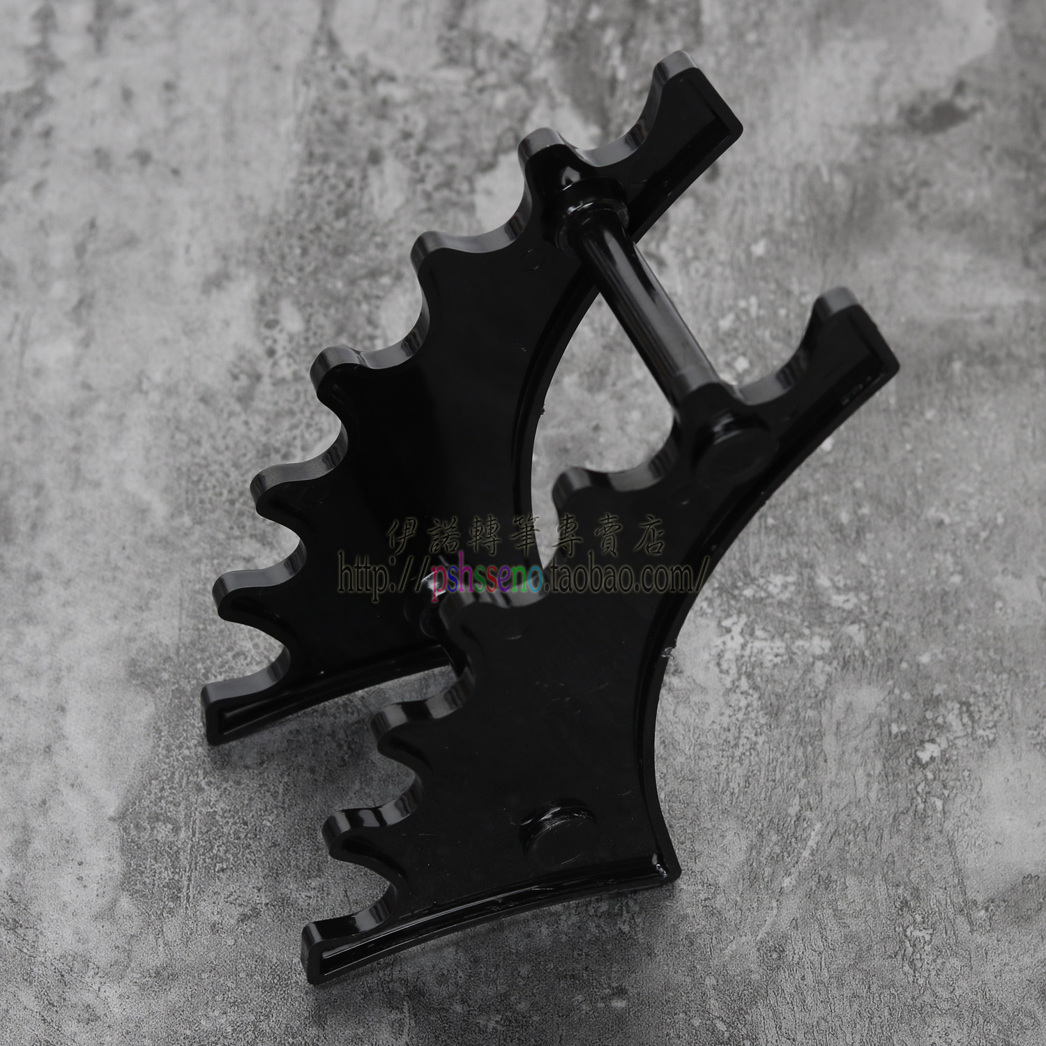 Ino turning pen Week side products Easy assembly of plastic pen holder Show shelves up to 6 pens-Taobao