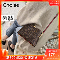 Hong Kong kou bags handbags 2021 New Fashion shoulder bag female wild texture Lady shoulder bag women xia chao