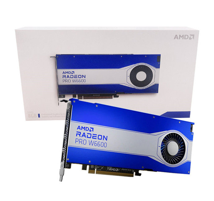 AMD Radeon PRO W6600 8GB Design Drawing Rendering Independent Professional Graphics Graphics Card Boxed