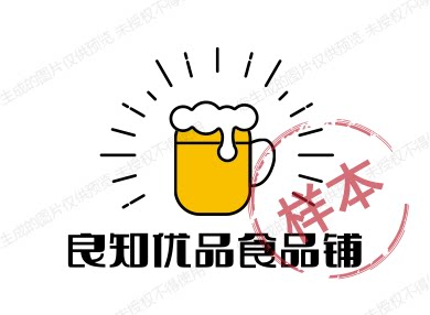良知优品食品铺子的LOGO