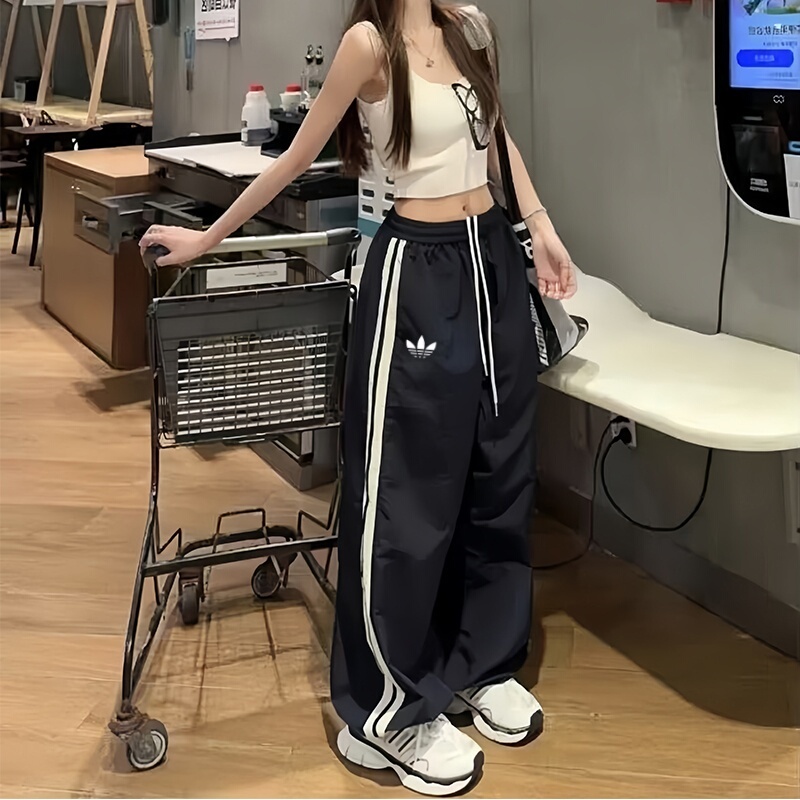 Jennie-Style Wide-Leg Pants for Women, Trendy 2025 New Loose Casual Couple Versatile Quick-Dry Sports Pants for Men Jennie-Style Wide-Leg Pants for Women, Trendy 2025 New Loose Casual Couple Versatile Quick-Dry Sports Pants for Men