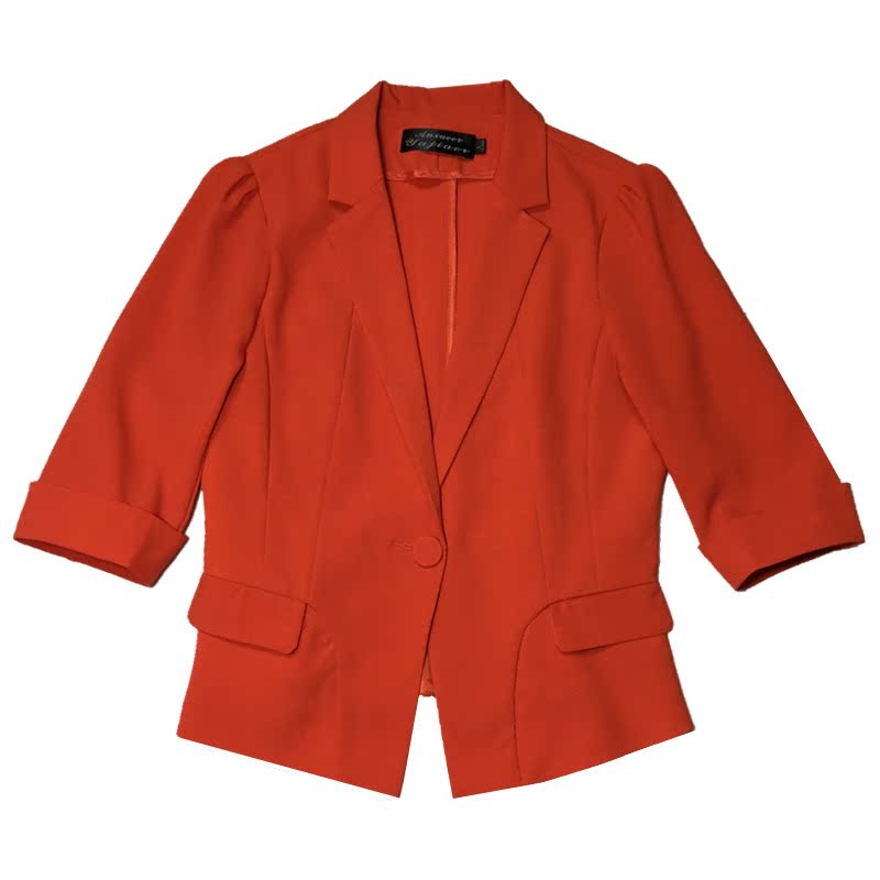 Hàn Quốc phiên bản của chiếc áo khoác 2019 mới của phụ nữ mùa xuân và mùa hè eo phù hợp với chuyên môn ngắn phù hợp với bộ đồ nhỏ giản dị phù hợp với phụ nữ