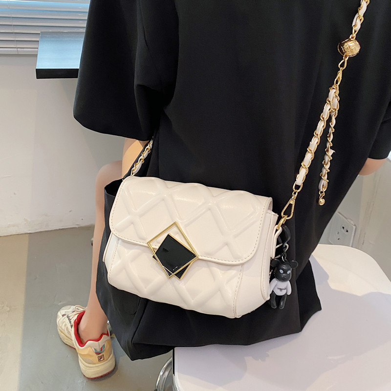 Small Bag for Women, Summer 2025 New Trendy Fashion Hot-Selling Women's Bag, Versatile and Super Popular Niche Gold Ball Chain Crossbody Bag