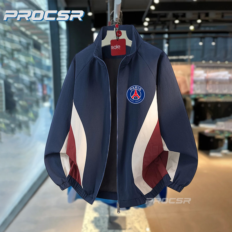 Ligue 1 26/27 Season Paris Saint-Germain Football Uniform Men's Sports Jacket Casual Men's and Women's Couple Football Uniform