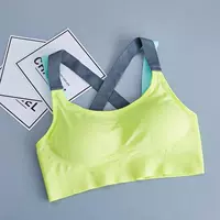 Áo ngực thể thao chạy nhanh corset tập hợp đồ lót thể dục chống sốc nữ đào tạo áo yoga thoáng khí mùa hè - Đồ lót thể thao áo tập yoga