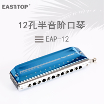 Dongfang Ding EASTTOP new 12-hole 48-tone performer EAP-12 harmonica adult beginner