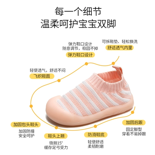 Детская дышащая летняя обувь для раннего возраста, 0-1-3 лет, мягкая подошва