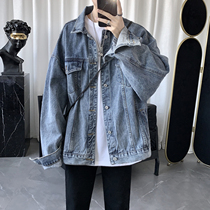 Mens Clothing 2022 New Spring Autumn Season Denim Jacket Mens Early Spring Trends 100 Hitch-Port Winds and Cowboys Jeans Jacket
