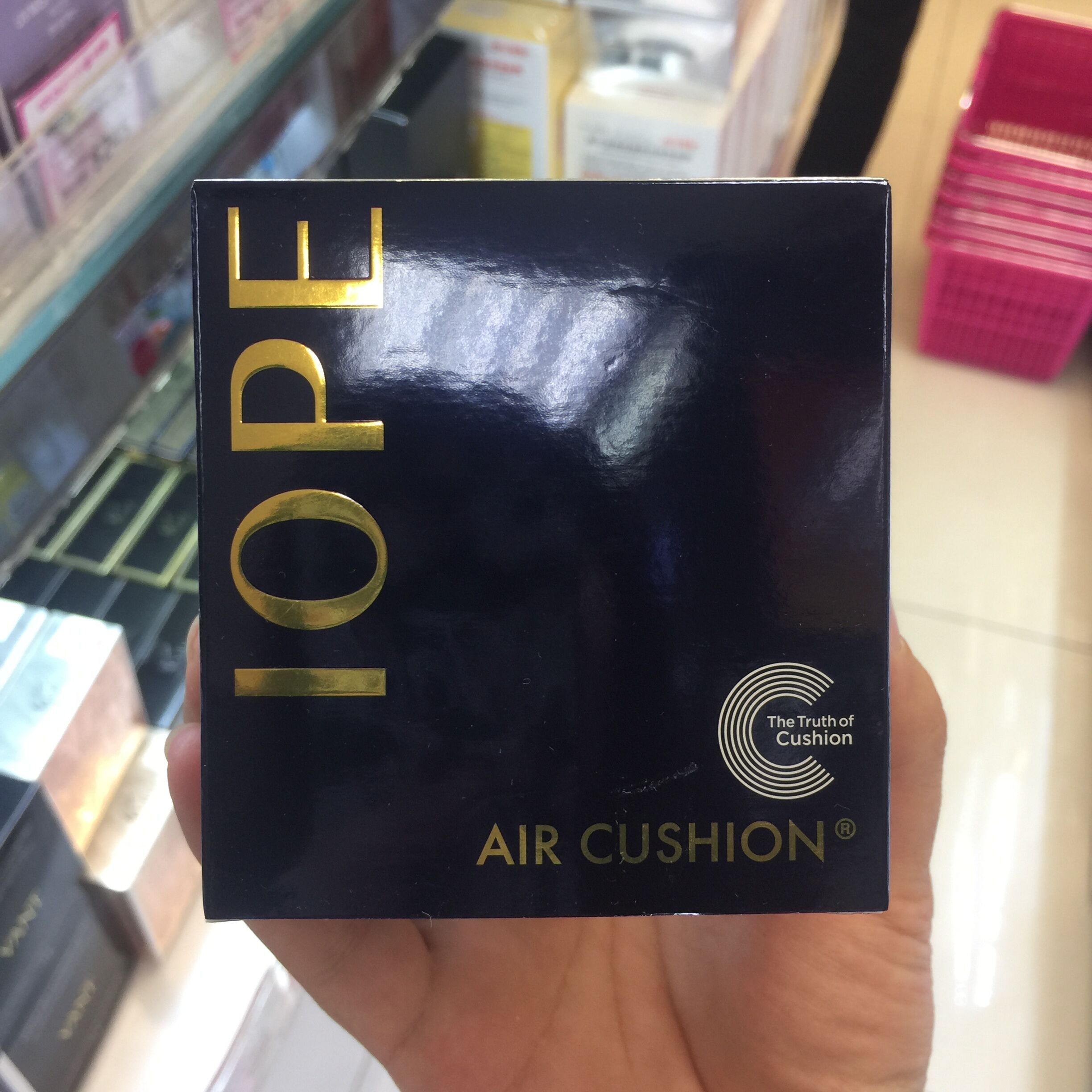 香港正品 Iope 亦博气垫BB霜粉底霜粉饼保湿白皙遮瑕 赠替换装