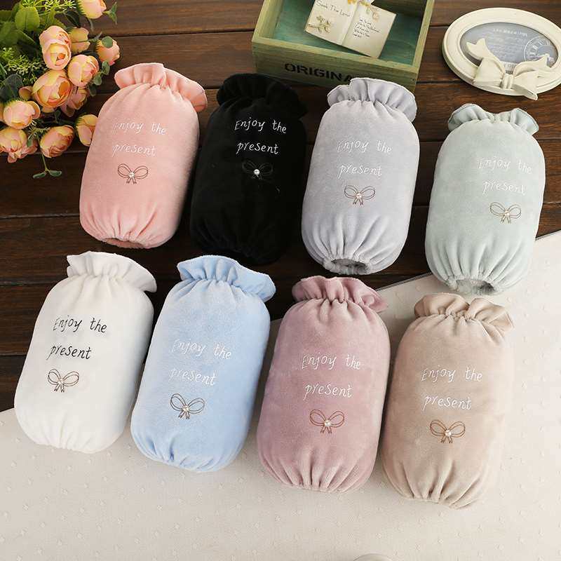 Female ins trendy college students down jacket fake sleeve warmer sleeves anti-dirty children cute and pollution-proof short sleeves - Taobao