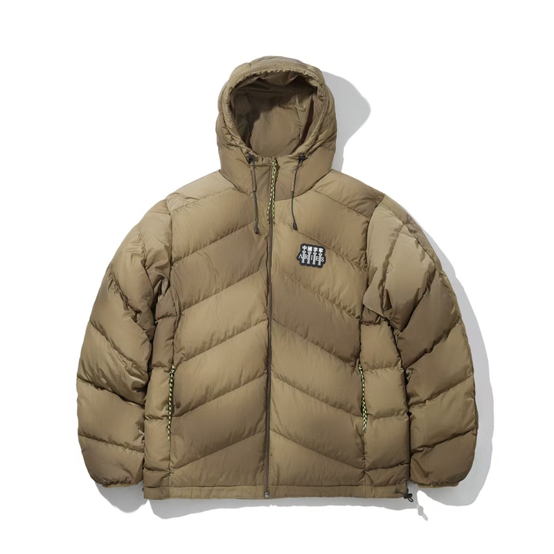 China Li-Ning X Aries Sports Loose Casual Warm 90% Duck down Reversible Short down Jacket Aymv527