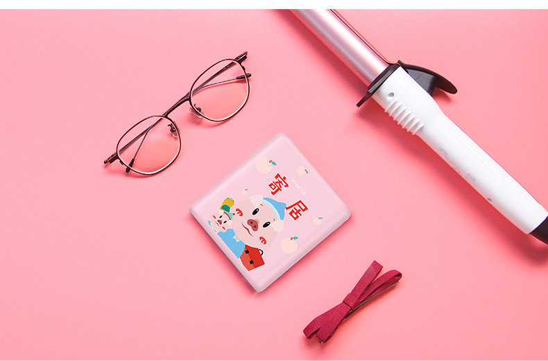 Luoma Shi 10.000 mA sạc kho báu nhỏ cầm tay dễ thương phim hoạt hình cô gái điện thoại di động cung cấp điện hoàn vũ - Ngân hàng điện thoại di động cục sạc dự phòng samsung